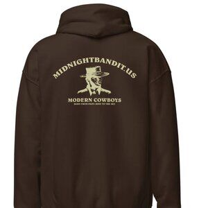 Midnight Bandit - Born From Pain Hoodie - Brown M